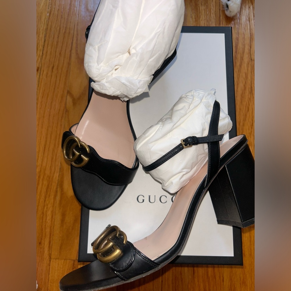 Gucci Sandal (Mid Length Heel)